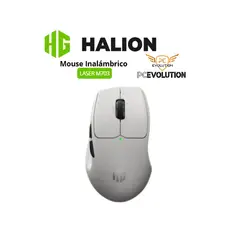 HALION - Mouse Bluetooth Recargable LASER M703 5 botones 12800dpi