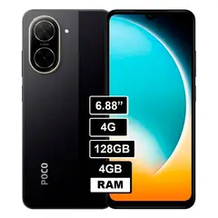 XIAOMI - Smartphone Poco C71 4GB 128GB Negro