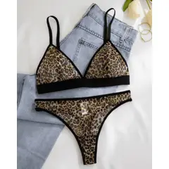 GENERICO - Set de Lencería print para mujer - AMELIA