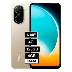 XIAOMI - Celular Poco C71 4GB 128GB Dorado