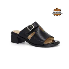 PAR&SS - SANDALIAS CASUALES DE CUERO MUJER KA25Q4-MARCE