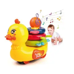 GENERICO - Patito Musical Apilable y Divertido para Niños