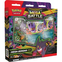 POKEMON - Cartas TCG Mega Battle Deck - Mega Gengar Cards Set Inglés