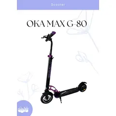 OKA - SCOOTER MAX G-80 LILA
