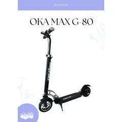 OKA - SCOOTER MAX G-80 PLOMO