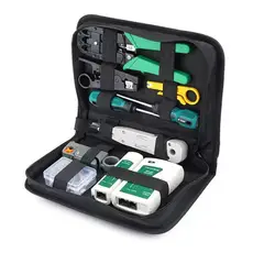 GENERICO - Kit Herramientas de Red Tester Crimpeadora Ponchador