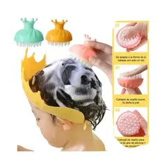 GENERICO - Pack peine de champú+ gorro ducha silicona