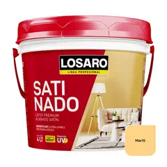 LOSARO - Satinado Látex color Marfil x 4 Lt. (1.05 Gl.)