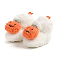GENERICO - Botines de calabaza para bebé Blanco 12-18 meses