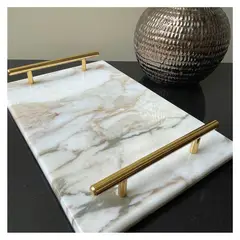 DAS HAUS - AZAFATE RECTANGULAR MÁRMOL CALACATTA GOLD