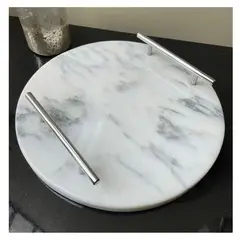 DAS HAUS - AZAFATE CIRCULAR CALACATTA SILVER