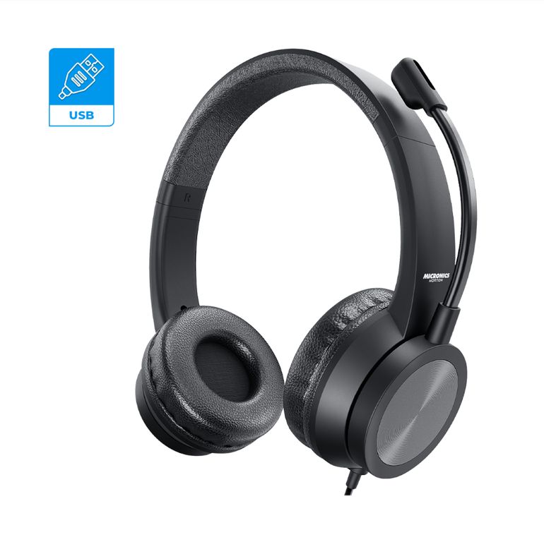 Audifono con Microfono H802U Norton Conexion USB