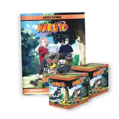 PANINI - ALBUM NARUTO 2025, 2 PAQUETONES + ALBUM TAPA BLANDA