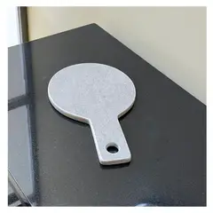 DAS HAUS - TABLA CIRCULAR GRIS SINTERIZADO