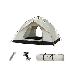 EVERSO - Carpa Automática 3-4 personas Doble Capa Toldo 2x22x145m