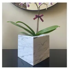 DAS HAUS - MACETERO MÁRMOL CARRARA