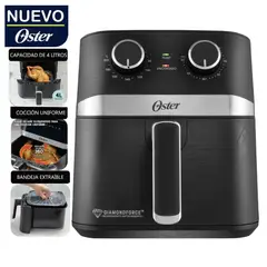 OSTER - Freidora De Aire 4L Manual Con Revestimiento Antiadherente