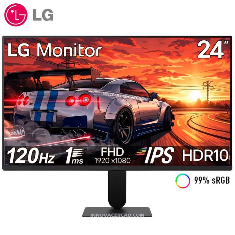 Monitor 24U411A-B 24 IPS FHD 1920 x 1080 120Hz 1ms MBR HDR10