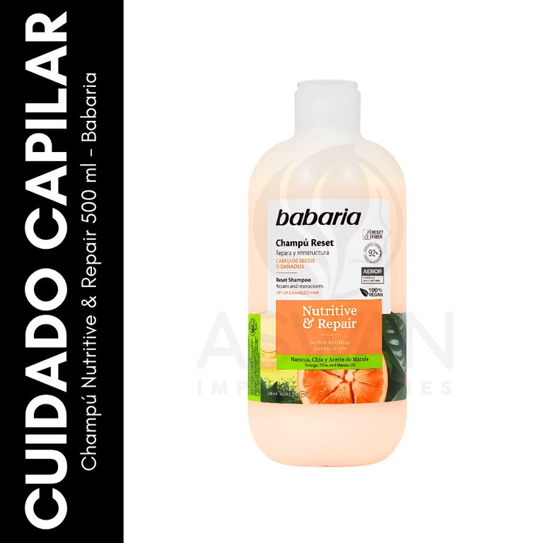 Champú Nutritive & Repair 500 ml - Babaria