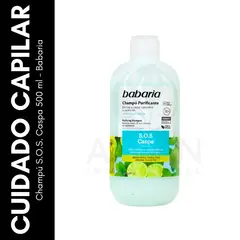 GENERICO - Champú SOS Caspa 500 ml - Babaria