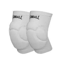 FUBBALL - RODILLERAS PARA VÓLEY PRO EVA PREMIUM COBERTURA COMPLETA REFORZADA ADULTO BLANCO