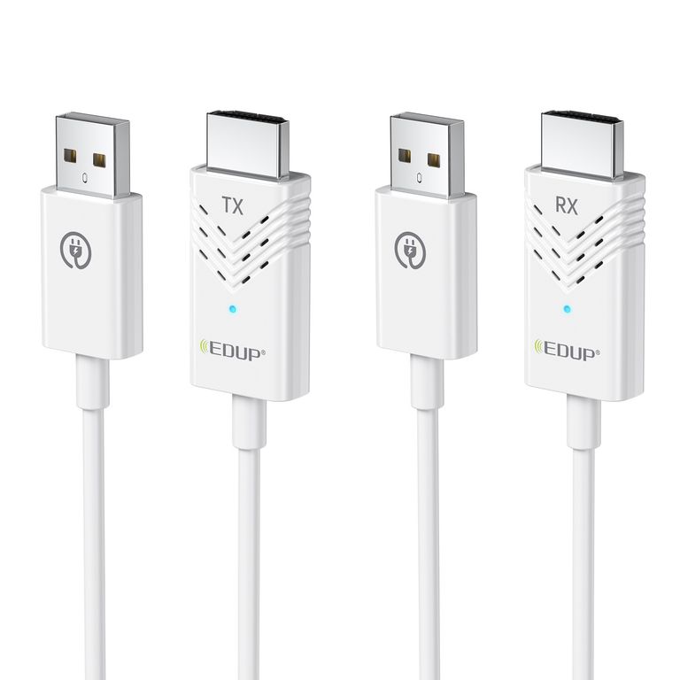 Transmisor y Receptor Inalámbrico Hdmi/usb hasta 30 mts