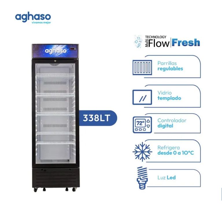 VISICOOLER DE 1 PUERTA 338 L VIS-AGH02