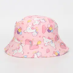 KAST PE - Bucket hat Pinkie 52cm: Gorro para niños de 2 a 5 años
