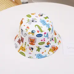 KAST PE - Bucket hat Mini Explorador Blanco 50cm Gorro para niños de 9 meses a 2 años