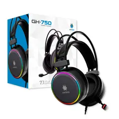 ANTRYX - AUDIFONO C/MICROFONO GH-750 7.1 VIRTUAL, USB