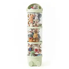 GENERICO - Organizador de peluches exhibidor estante 3 niveles 130cm x 28cm