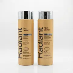 PLACENTA LIFE - Radiant Pro Curly Shampoo + Acondicionador 300ml