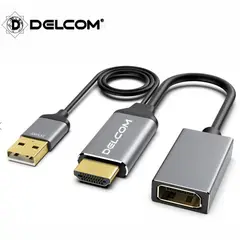 GENERICO - Adaptador hdmi a dp usb a delcom 4k 60hz