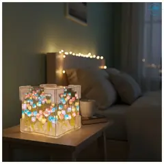 GENERICO - Cubo Armable de Tulipanes Multicolor ¡Efecto Espejo Deslumbrante y Decorativo