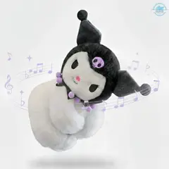 SANRIO - BRAZALETE MUSICAL PELUCHE KUROMI PARA NIÑOS Y ADULTOS SLAP