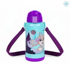 GENERICO - Tomatodo Escolar de 600ml para Niña ¡Hidratación Segura y con Diseño Fashion