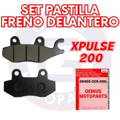 HERO - SET PASTILLA FRENO DELANTERO XPULSE 200