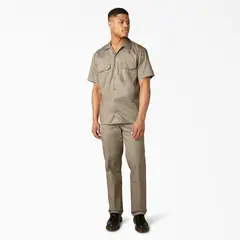 DICKIES - CAMISA CON BOLSILLO DELANTERI COLOR ARENA