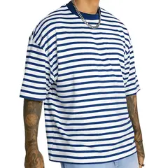 GENERICO - Polo Hombre Oversize Rayas