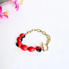 GENERICO - Pulsera de Huayruro - Joyas de Mora azul