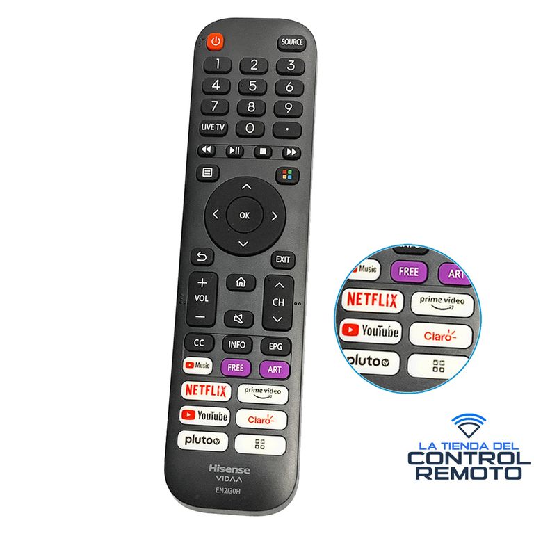 Controles Para Smart Tv Vida EN2130H Original