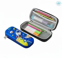 GENERICO - CARTUCHERA PRA NIÑOS DISEÑO 3D DINOSAURIO