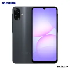 SAMSUNG - CELULAR GALAXY A07 4GB RAM 64GB ROM - NEGRO