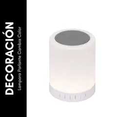 GENERICO - Lampara Parlante Cambia Color