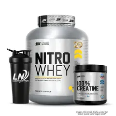 UNIVERSE NUTRITION - Nitro whey 2.5 Kg Proteina Whey - Chocolate + Creatina 500 g + Shaker