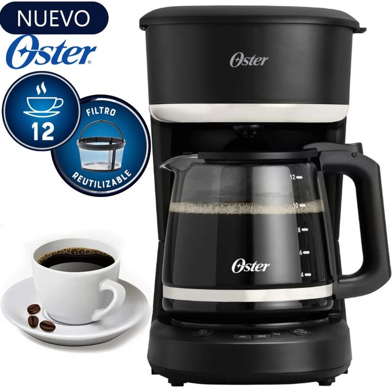Cafetera BVSTDCP121B de 12 tazas Programable