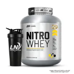 UNIVERSE NUTRITION - Nitro whey 2.5 KG Proteina Whey - Chocolate + Shaker