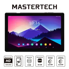 MASTERTECH - TABLET COLOR GRIS MARCA MODELO ZB10 WIFI 32GB 8GB DE RAM