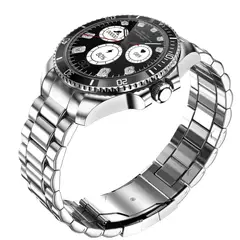 AMBOS - Smartwatch R1 Executive Acero Inoxidable 316L 143 HD Llamadas Bluetooth IP68