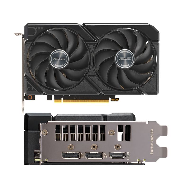 Tarjeta de video DUAL-RX9060XT-16G, 16 GB GDDR6, PCI-E 5.0